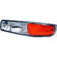 1630064 Front, Driver Side Turn Signal Light, Without bulb(s)