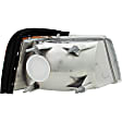 1630222 Front, Driver Side Turn Signal Light, Without bulb(s)