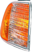 1630261 Front, Passenger Side Turn Signal Light, Without bulb(s)