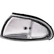 1630704 Front, Driver Side Turn Signal Light, With bulb(s)