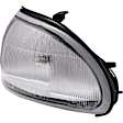 1630704 Front, Driver Side Turn Signal Light, With bulb(s)