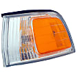 1630712 Front, Driver Side Turn Signal Light, With bulb(s)