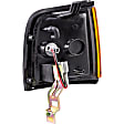1990 Isuzu Pickup - Front, Driver Side Turn Signal Light, With bulb(s), With Black Trim