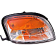 1630824 Front, Driver Side Turn Signal Light, With bulb(s)