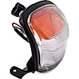 1630824 Front, Driver Side Turn Signal Light, With bulb(s)