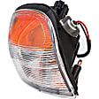 1630824 Front, Driver Side Turn Signal Light, With bulb(s)