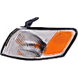 1630868 Front, Driver Side Turn Signal Light, With bulb(s)