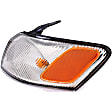 1630868 Front, Driver Side Turn Signal Light, With bulb(s)
