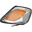 1631071 Front, Passenger Side Turn Signal Light, With bulb(s)