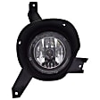 1631265 Front, Driver Side Halogen Fog Light, With bulb(s)