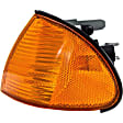 2001 BMW 325i - Front, Driver Side Turn Signal Light, With bulb(s),  E46 Body, With Amber Lens, Wagon