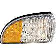 1631414 Front, Passenger Side Turn Signal Light, Without bulb(s)