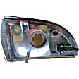 1631414 Front, Passenger Side Turn Signal Light, Without bulb(s)