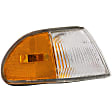 1650607 Front, Passenger Side Turn Signal Light, With bulb(s), Sedan