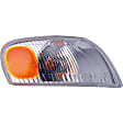 1650730 Front, Driver Side Turn Signal Light, With bulb(s)