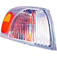 1650730 Front, Driver Side Turn Signal Light, With bulb(s)
