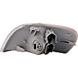 1650730 Front, Driver Side Turn Signal Light, With bulb(s)