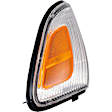 1650739 Front, Passenger Side Turn Signal Light, With bulb(s)