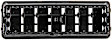 216-5101CD HD Solutions Series Air Vent - Black, Plastic, Direct Fit
