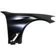 Front, Passenger Side Fender, Aluminum, Base Model, CAPA Certified