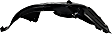 Front, Passenger Side, Front Section Fender Liner, Base Model