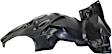 Front, Passenger Side, Rear Section Fender Liner