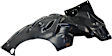 Front, Passenger Side, Rear Section Fender Liner