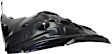Front, Passenger Side, Rear Section Fender Liner