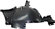Front, Passenger Side, Rear Section Fender Liner