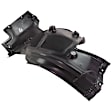 2017-2023 BMW 540i - Front, Passenger Side, Rear Section Fender Liner, Base Model, CAPA CERTIFIED