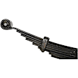 22-419HD Rear, Driver or Passenger Side Leaf Spring