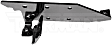 242-5232 Front, Driver Side Bumper Reinforcement, Steel, HD Solutions Series