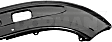 242-6089 Front Bumper, Black, with Small Tow Hook