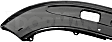 242-6089 Front Bumper, Black, with Small Tow Hook