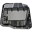 265-836 OE Solutions Series Transmission Pan - Black, Steel, Stock Depth, Direct Fit, Sold Individually