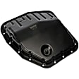 265-838 OE Solutions Series Transmission Pan - Black, Steel, Stock Depth, Direct Fit, Sold individually