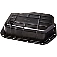 265-839 OE Solutions Series Transmission Pan - Black, Steel, Stock Depth, Direct Fit, Sold Individually
