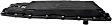 265-852 OE Solutions Transmission Pan - Black, Plastic, Sold Individually