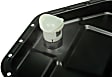 265-860 OE Solutions Transmission Pan - Black, Steel, Sold Individually