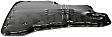 265-877 OE Solutions Transmission Pan - Black, Steel, Sold individually