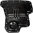 265-877 OE Solutions Transmission Pan - Black, Steel, Sold individually