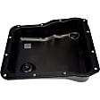 265-884 OE Solutions Series Transmission Pan - Black, Steel, Stock Depth, Kit