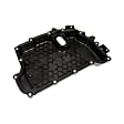 265-886 Transmission Pan - Black, Plastic, Stock Depth, Sold Individually