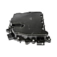 265-886 Transmission Pan - Black, Plastic, Stock Depth, Sold Individually