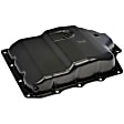 265-892 OE Solutions Series Transmission Pan - Black, Steel, Stock Depth, Direct Fit, Sold individually