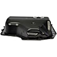 265-892 OE Solutions Series Transmission Pan - Black, Steel, Stock Depth, Direct Fit, Sold individually