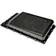 265-897 Transmission Pan - Black, Steel, Sold Individually