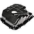 265-898 OE Solutions Series Transmission Pan - Black, Steel, Stock Depth, Sold Individually