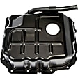 265-898 OE Solutions Series Transmission Pan - Black, Steel, Stock Depth, Sold Individually