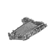 265-904 Transmission Pan - Black, Steel, Sold individually